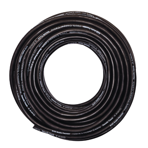 RAD - Gauge 1/0 Black (50 ft)