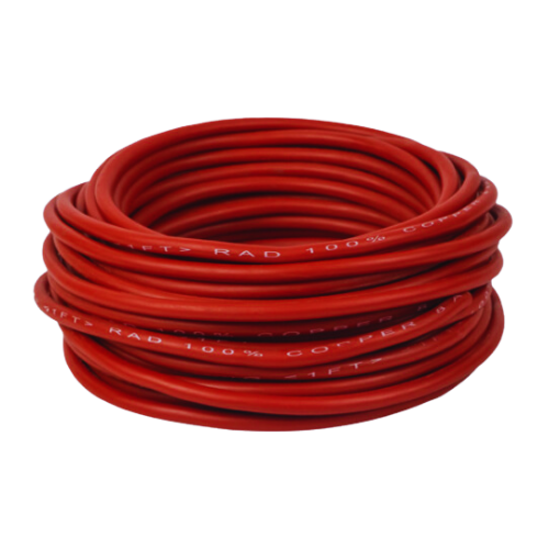 RAD - Gauge 1/0 Red (50 ft)