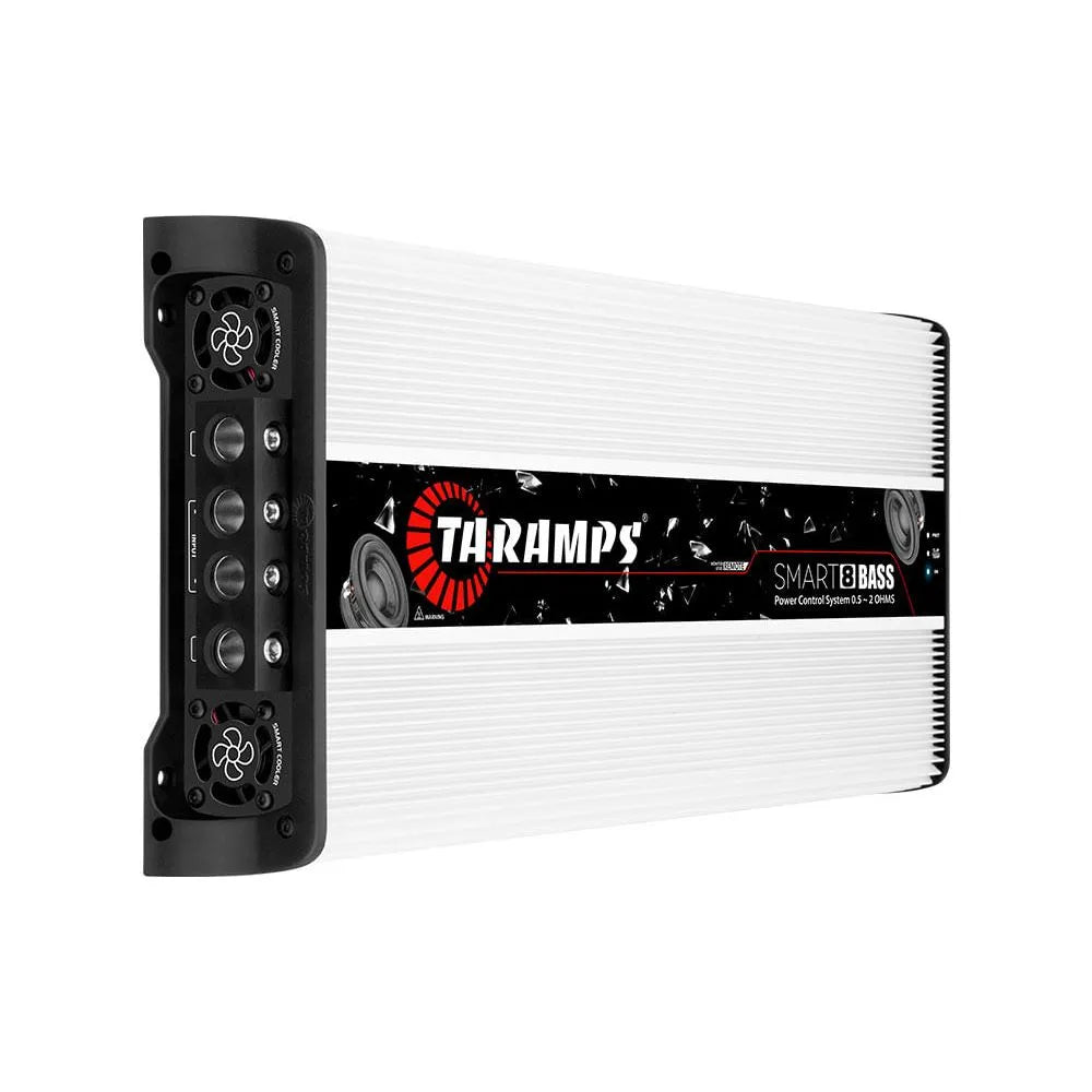 Taramps SMART8 BASS 1 Channel 8000 Watts RMS 0.5 ~ 2 Ohms Car Audio Amplifier