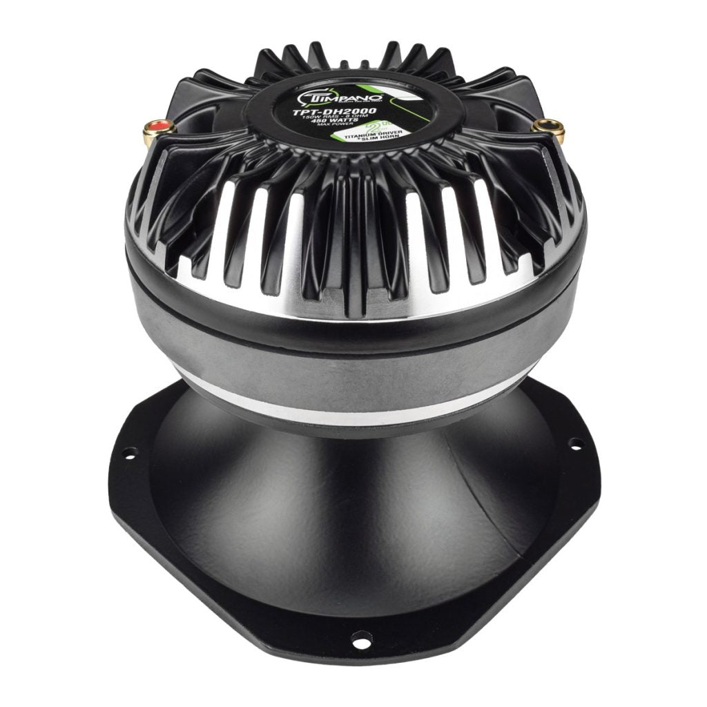 TPT-DH2000 | 2" Exit Compression Driver + Horn 450 Watts Max Power 8 Ohm
