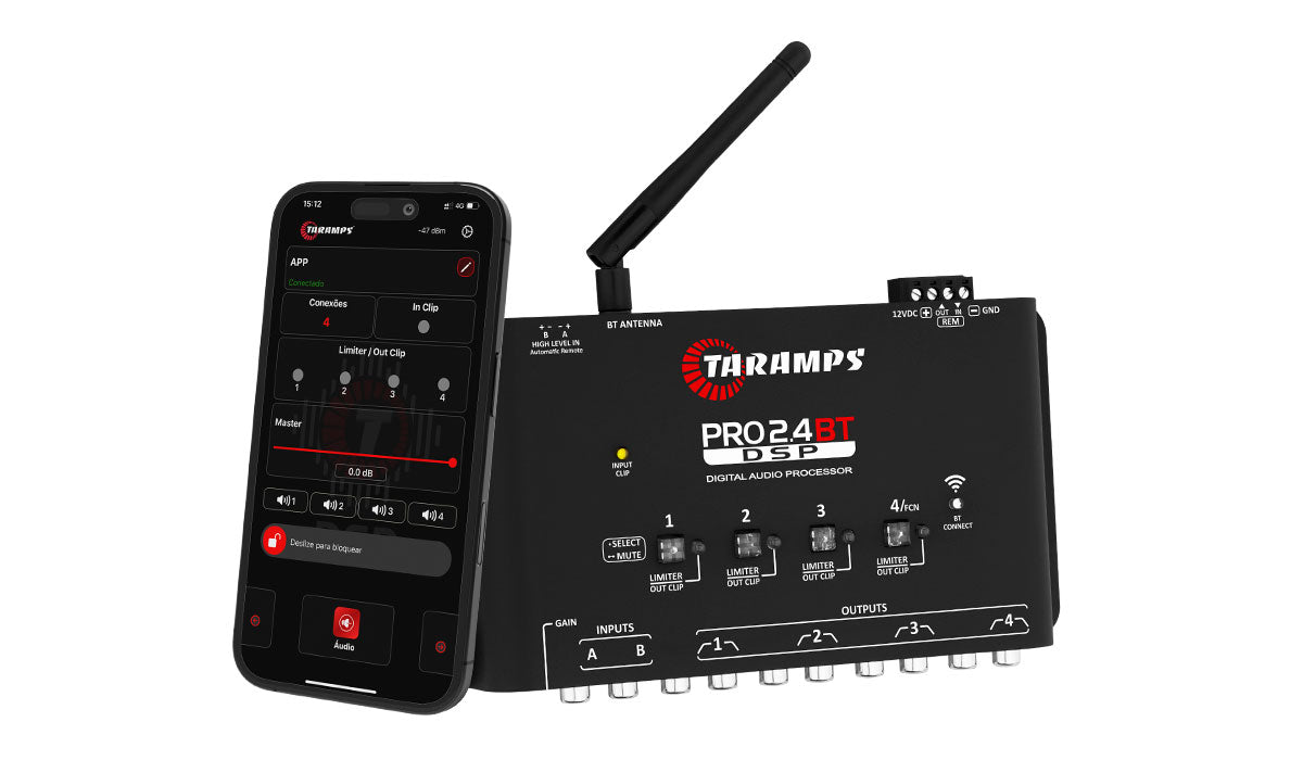 TARAMPS DIGITAL AUDIO PROCESSOR PRO 2.4 BT