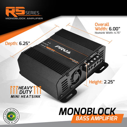 RS900 BASS 1 Ohm - 1 Channel Monoblock Amplifier