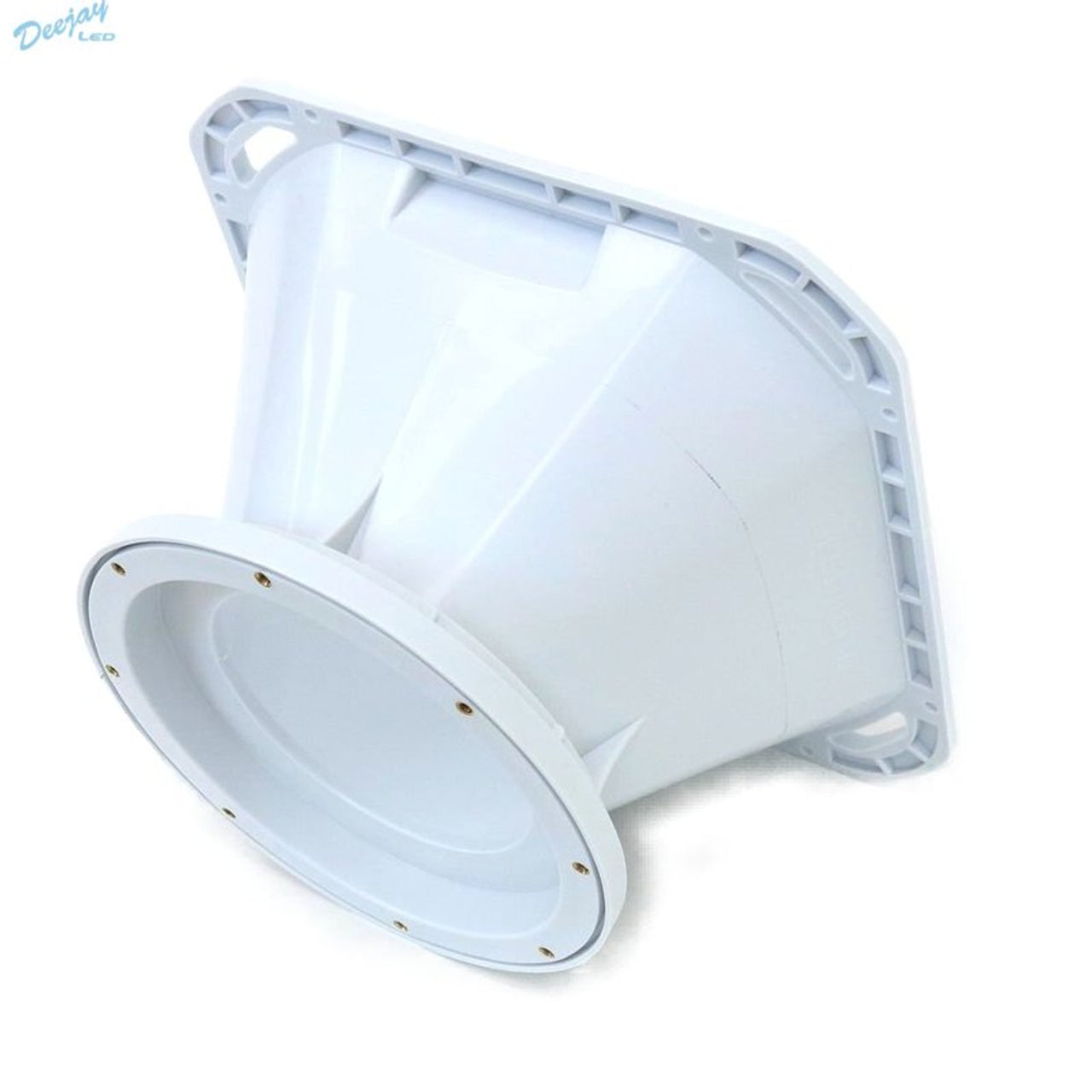 TBHDIF8WHITE  DEEJAY LED 8-in Speaker Despacito Midrange Diffuser Horn